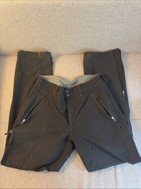 Rab Men's Black Outdoor Performance Ski Snow Waterproof Pants 32x32